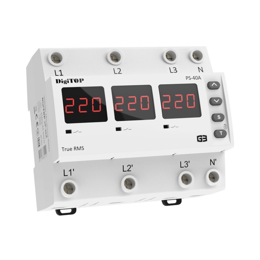 Переключатель фаз DigiTOP PS-40A M6R 