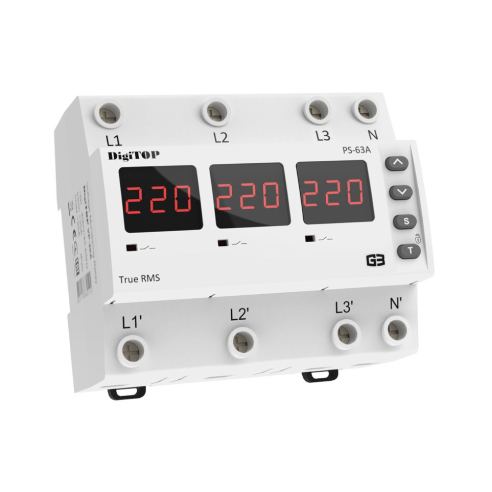 Переключатель фаз Digi Top PS-63A M6R