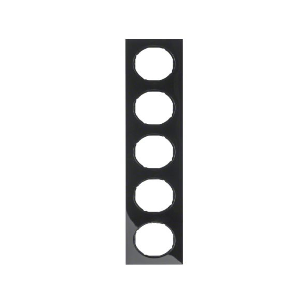 Рамка 5 постов Berker R.3 черный 10152245